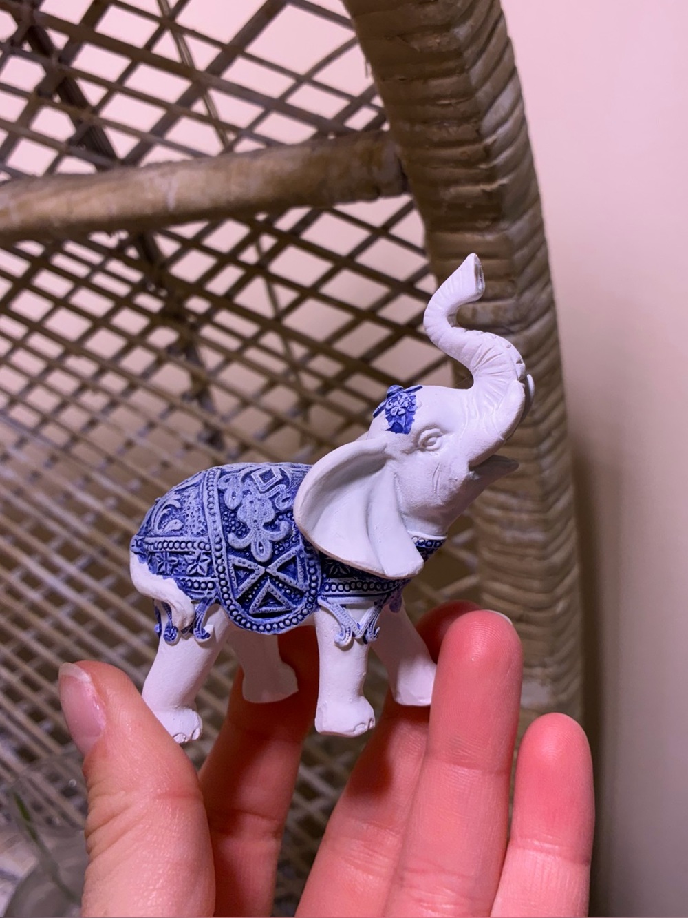 Elephant home decor accent trinket